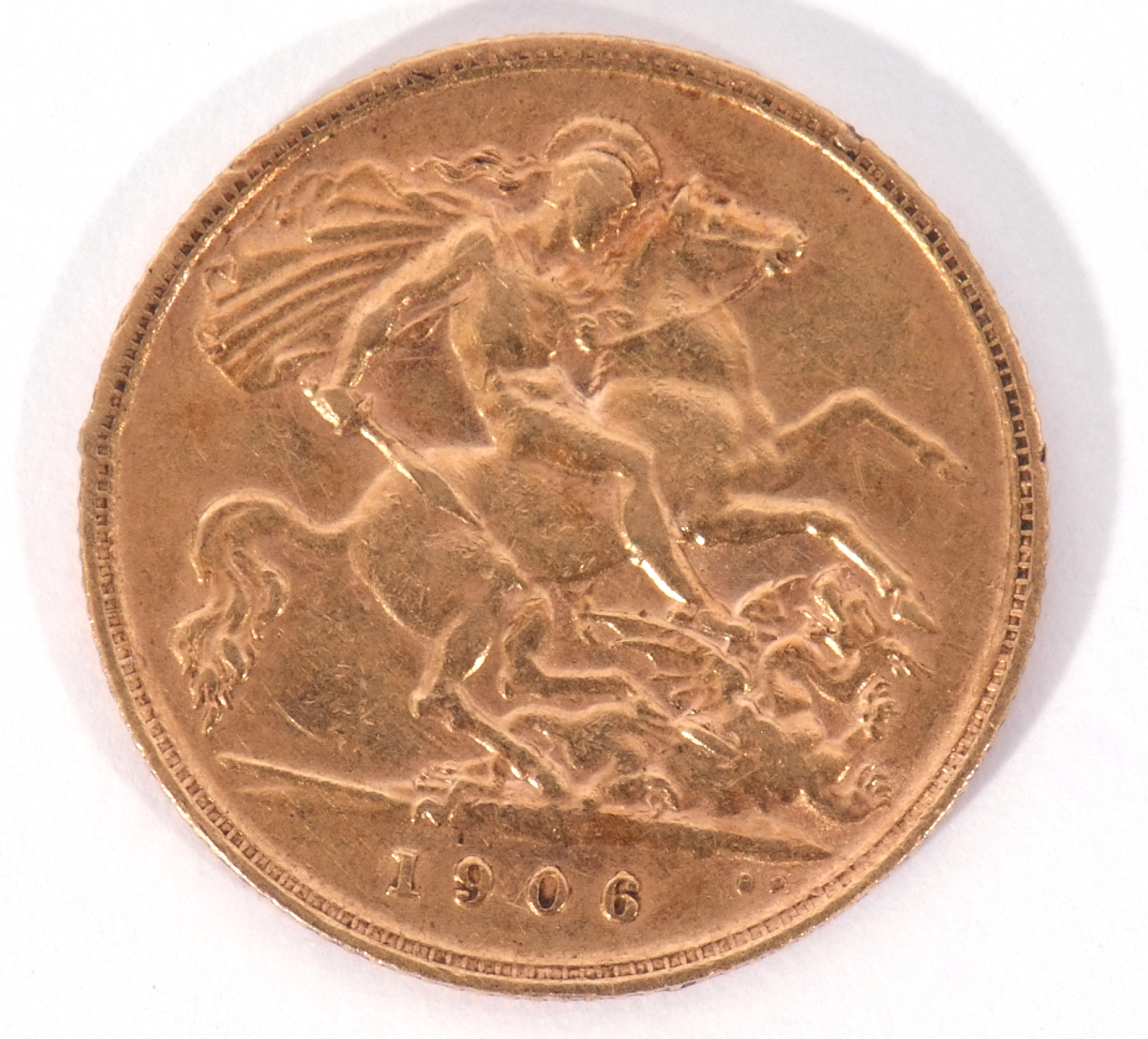 Edward VII half sovereign dated 1906 - Bild 2 aus 2