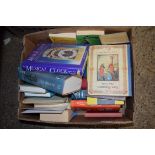 BOX OF MIXED BOOKS TO INCLUDE HANS CHRISTIAN ANDERSEN AND OTHERS