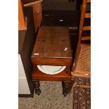 VICTORIAN MAHOGANY BIDET CABINET, 58CM WIDE