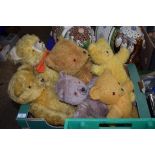 BOX OF VINTAGE TEDDIES