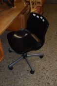 MOULDED PLASTIC OFFICE CHAIR