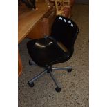 MOULDED PLASTIC OFFICE CHAIR