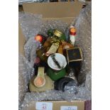 BOX OF MIXED MINIATURES BOTTLES OF SPIRITS TO INCLUDE BELLS SCOTCH WHISKY