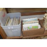 TWO BOXES OF POSTCARDS