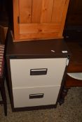 ROYALE TWO DRAWER METAL FILING CABINET, 72CM HIGH