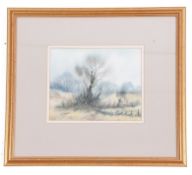 Trevor Parkin (British, 20th century), Autumnal Landscape, watercolour, signed, 8 x 9ins