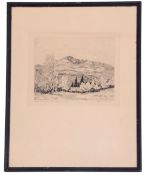 Lyman Byxbe (American, 20th century), Two landscapes, one identified as 'Longs Peak, Colorado',