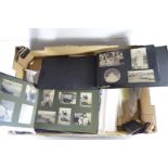 BOX CONTAINING UNFRAMED MIXED PRINTS, ETCHINGS TO INCLUDE IRELAND SNOOKER CHARACTERS PRINT PLUS