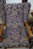 EARLY 20TH CENTURY WING BACK ARMCHAIR