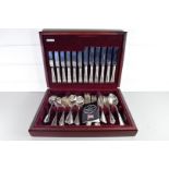 COOPER LUDLAM SHEFFIELD CANTEEN OF SILVER PLATED CUTLERY