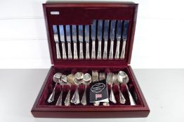 COOPER LUDLAM SHEFFIELD CANTEEN OF SILVER PLATED CUTLERY