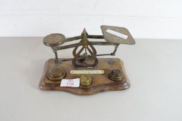 VINTAGE POSTAL SCALES AND WEIGHTS