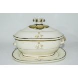Late 18th century Rogers pearlware small tureen