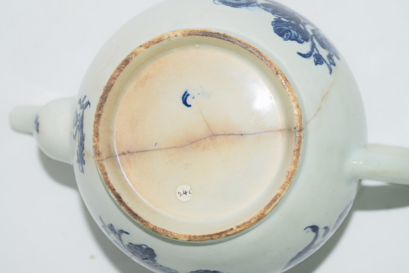 18th century Lowestoft porcelain teapot - Bild 8 aus 8