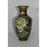 Cloisonne vase