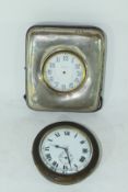 Mixed lot comprising an 8-day oversized pocket watch etc