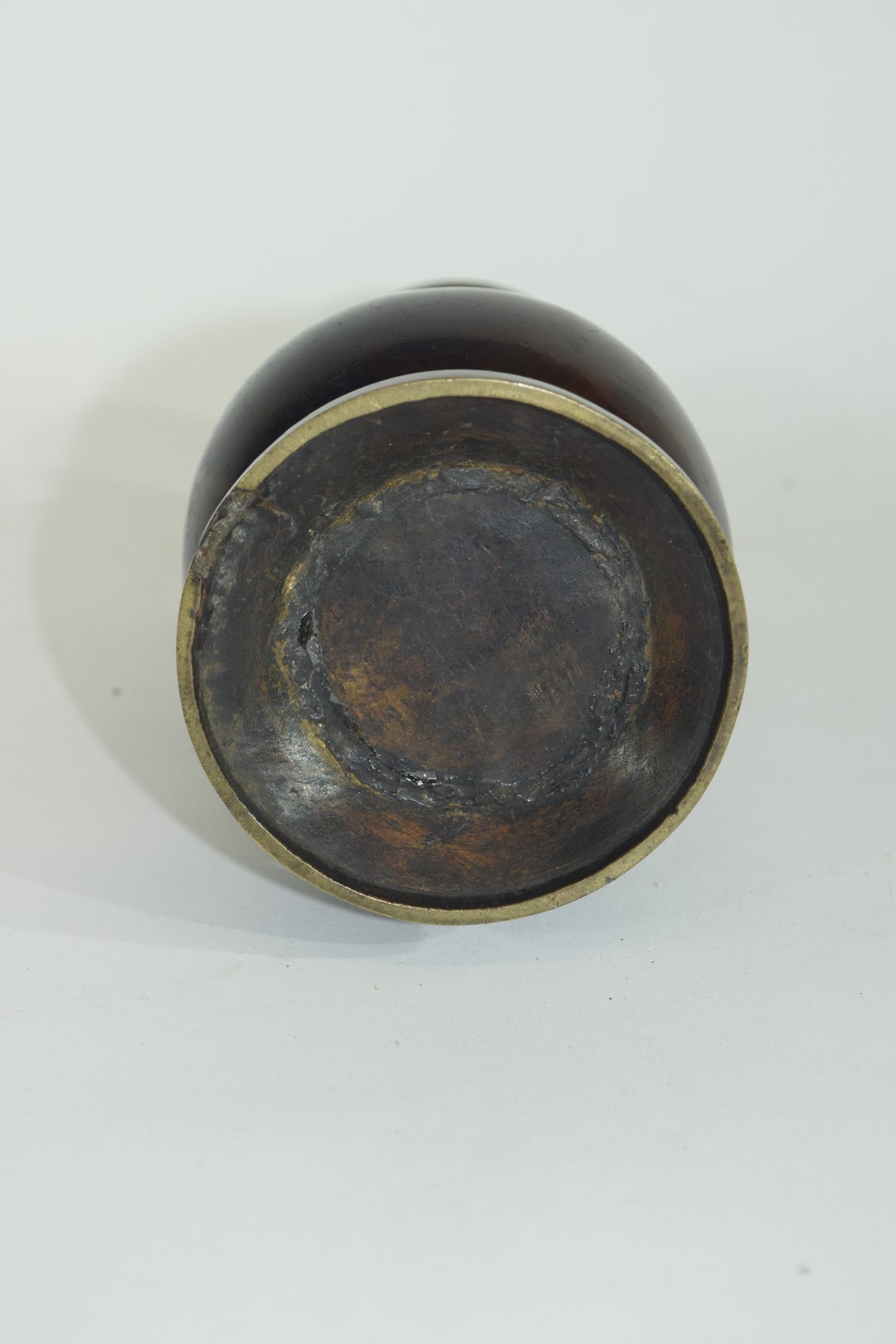 Oriental bronze vase - Image 5 of 6