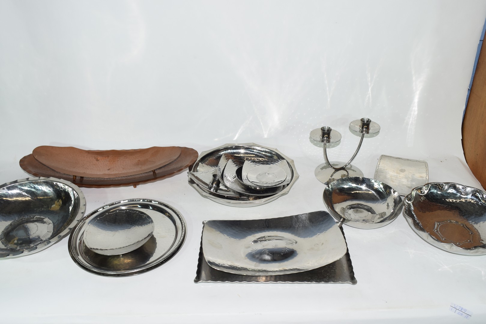 Lakeland Rural Industries Borrowdale, a collection of stainless steel and copper wares to include - Image 2 of 11