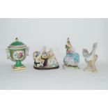 Group of ceramic figures