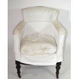 19th century tub chair