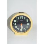 1950s Japanese plastic Orient quartz alarm clock