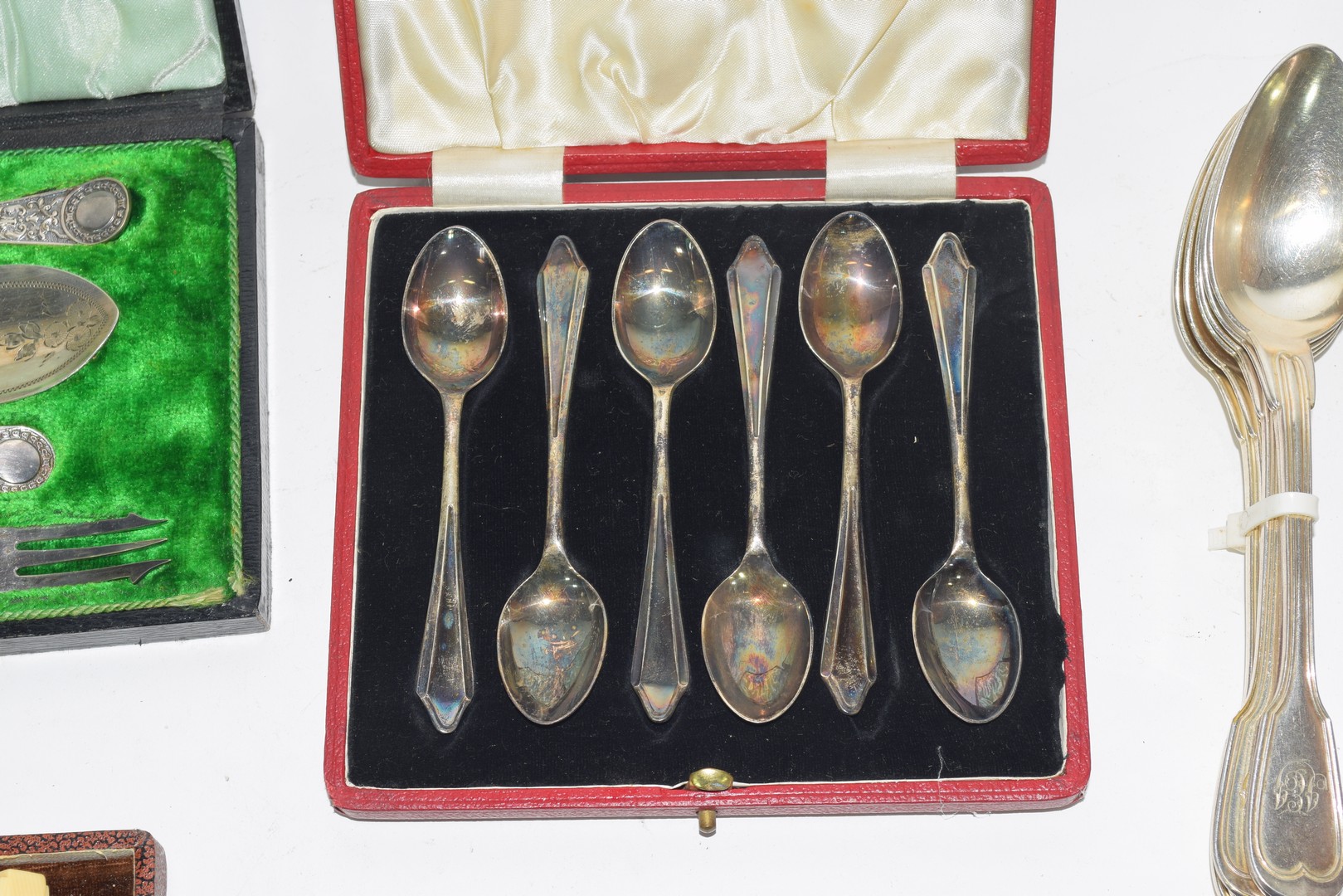 Quantity of silver plated cutlery - Image 5 of 6