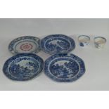 Group of Chinese export porcelain plates