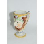 Late 19th century pearlware frog mug