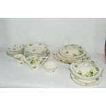 Quantity of Wedgwood dinner wares in Art Deco style