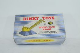 Dinky Goods yard crane No 752 in original box