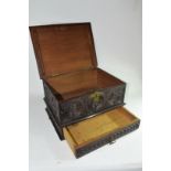 Late 19th/early 20th century Far Eastern table top box