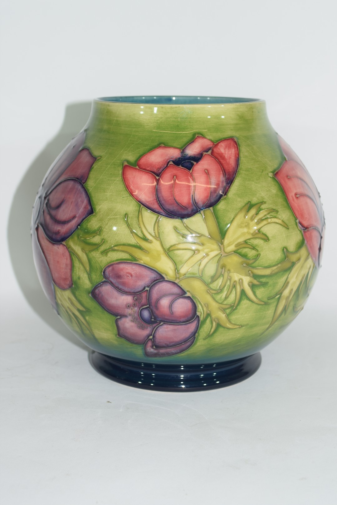 Globular Moorcroft vase