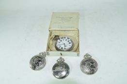 Cays screwback lever pocket watch