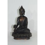 Metal model of a Buddha