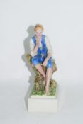 Chelsea Pottery model of a young boy