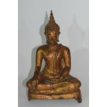 Metal figure of a Buddha