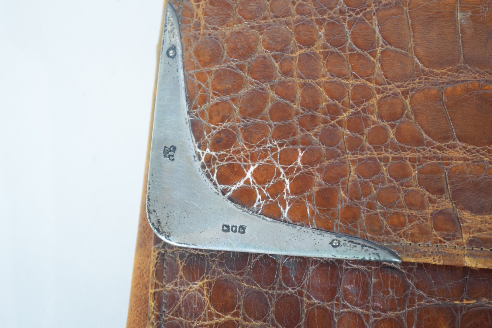 Crocodile skin attache case - Bild 6 aus 6