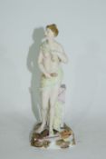 Continental porcelain figure of a classical lady