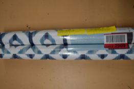 THREE ROLLS OF LUCIA DIAMOND WALLPAPER 10M X 52CM