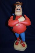 Boxed Robert Harrop Figure, Big Desperate Dan, year 2002, Ref BDB03 LE of 750(original box - large)