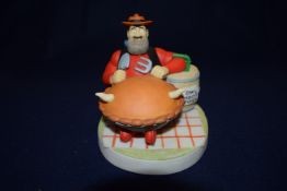 Boxed Robert Harrop Figure, Desperate Dan Picnic, year 1997, Ref BDS04