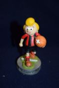 Boxed Robert Harrop Figure, Ball Boy, year 2003, Ref CBD18