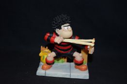 Boxed Robert Harrop Figure, Dennis The Menace, year 2006, Ref BDD01