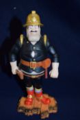 Boxed Robert Harrop Figure, Fireman Dan, year 2004, Ref BDS11