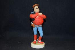 Boxed Robert Harrop Figure, Desperate Dan, year 1994, Ref BD03