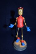 Boxed Robert Harrop Figure, Brassneck, year 2003, Ref CBD19