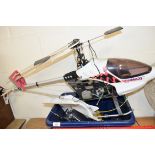 KALT 30 BARON RADIO CONTROLLED HELICOPTER PLUS ACCESSORIES ETC