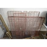 TWO DIS-ASSEMBLED DOG CAGES