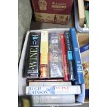 BOX OF BOOKS - WINE RELATED