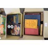 TWO BOXES OF MIXED BOOKS